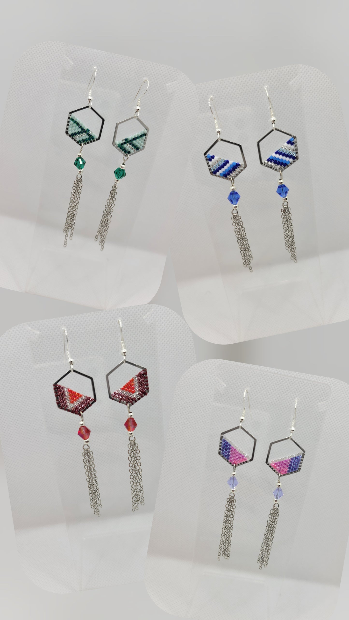 Handmade Beaded Earrings